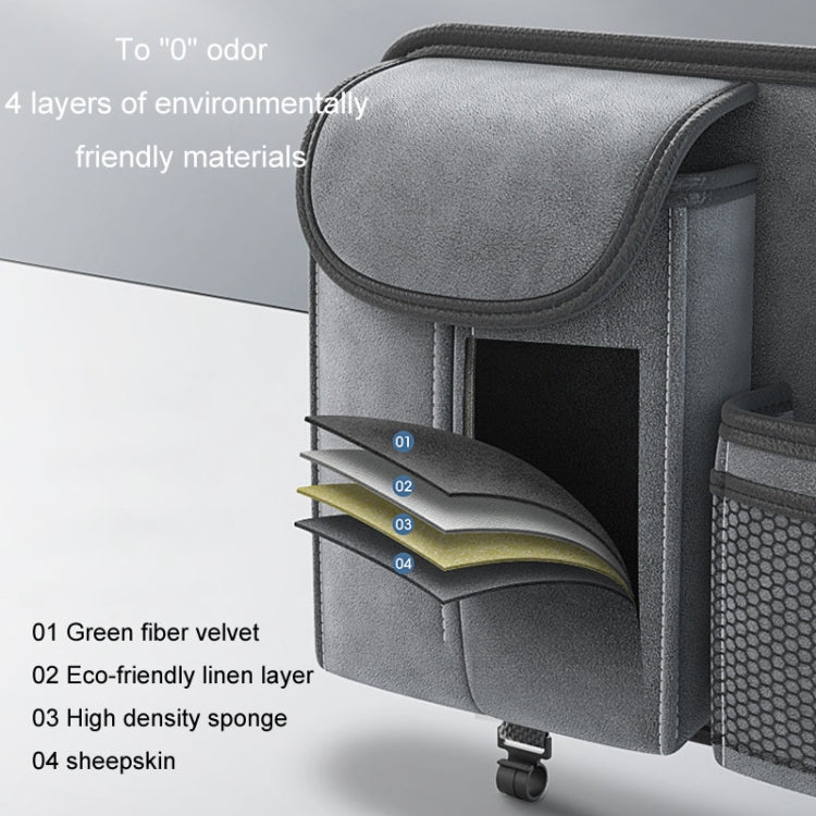 Car Seat Back Organizer Multifunctional Storage Bag Decorative Products(Black) - free shipping - PMC TechLife - Order now!