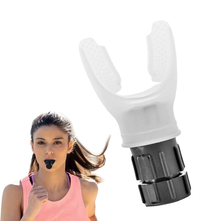 Breathing Exerciser Trainer Adjusts Resistance Lung Capacity Strengthener(White) - Others by PMC Jewellery | Online Shopping South Africa | PMC Jewellery