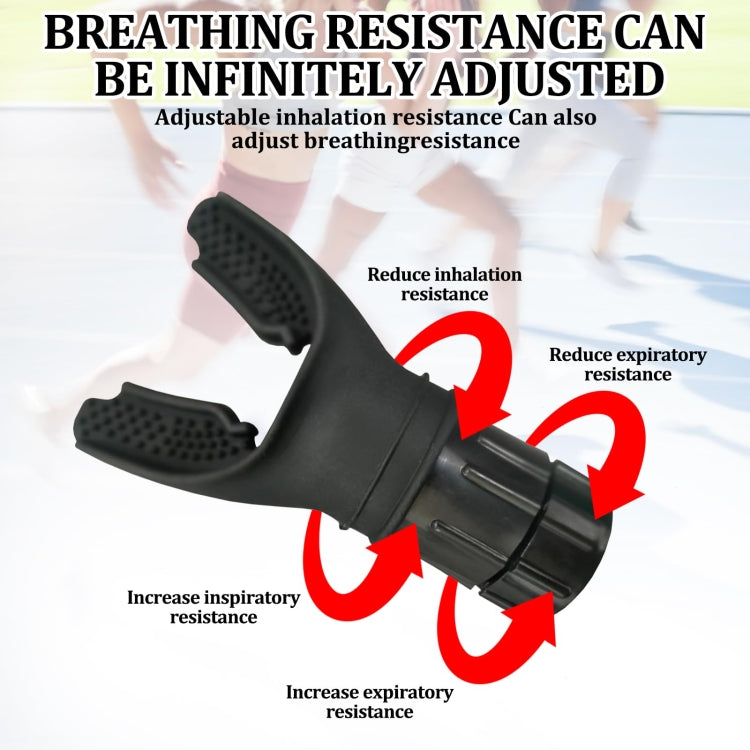 Breathing Exerciser Trainer Adjusts Resistance Lung Capacity Strengthener(White) - Others by PMC Jewellery | Online Shopping South Africa | PMC Jewellery