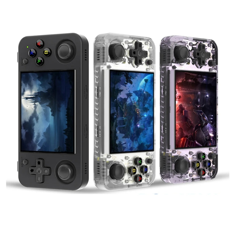 ANBERNIC RG35XX H Handheld Game Console 3.5 Inch IPS Screen Linux System 64GB(Transparent White) - Pocket Console by ANBERNIC | Online Shopping South Africa | PMC Jewellery | Buy Now Pay Later Mobicred