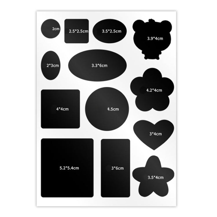 Self-Adhesive Down Jacket Patch Stickers Nylon Fabric Stickers Seamless Clothes Repair Hole Decals, Style: C Model Glossy - DIY Apparel Sewing by PMC Jewellery | Online Shopping South Africa | PMC Jewellery