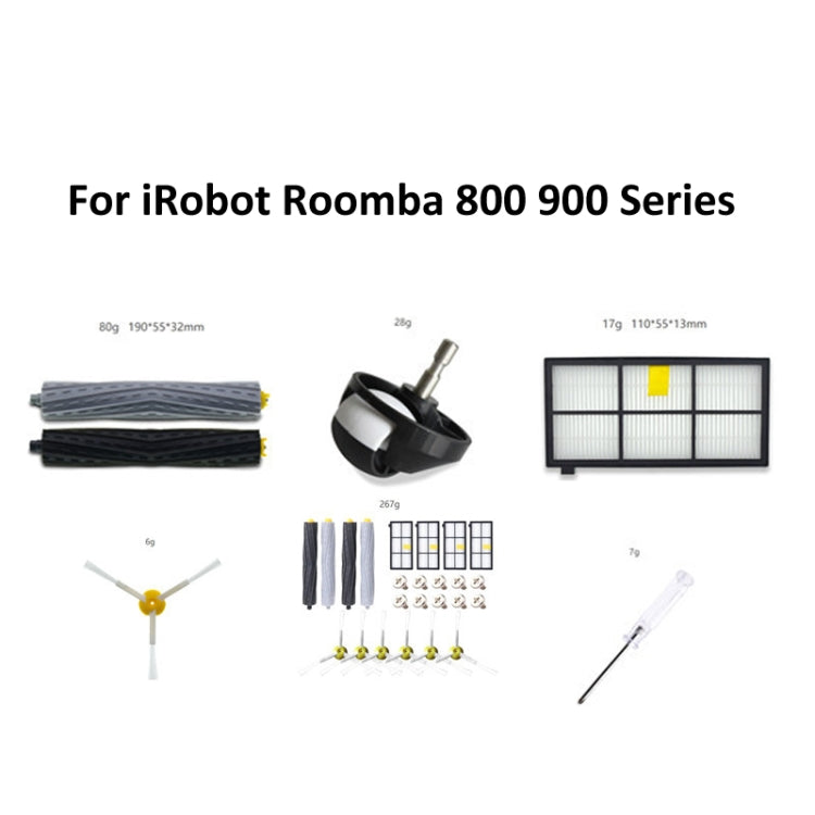11pcs /Set Filter Sweeper Accessories For iRobot Roomba 800 & 900 Series - For iRobot Accessories by PMC TechLife | Online Shopping South Africa | PMC TechLife | Buy Now Pay Later Mobicred