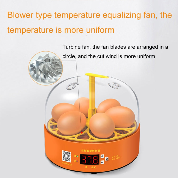 6-Eggs Small Household Experimental Children Smart Chicken Incubators, Spec: Manual UK Plug - Incubators by PMC TechLife | Online Shopping South Africa | PMC TechLife