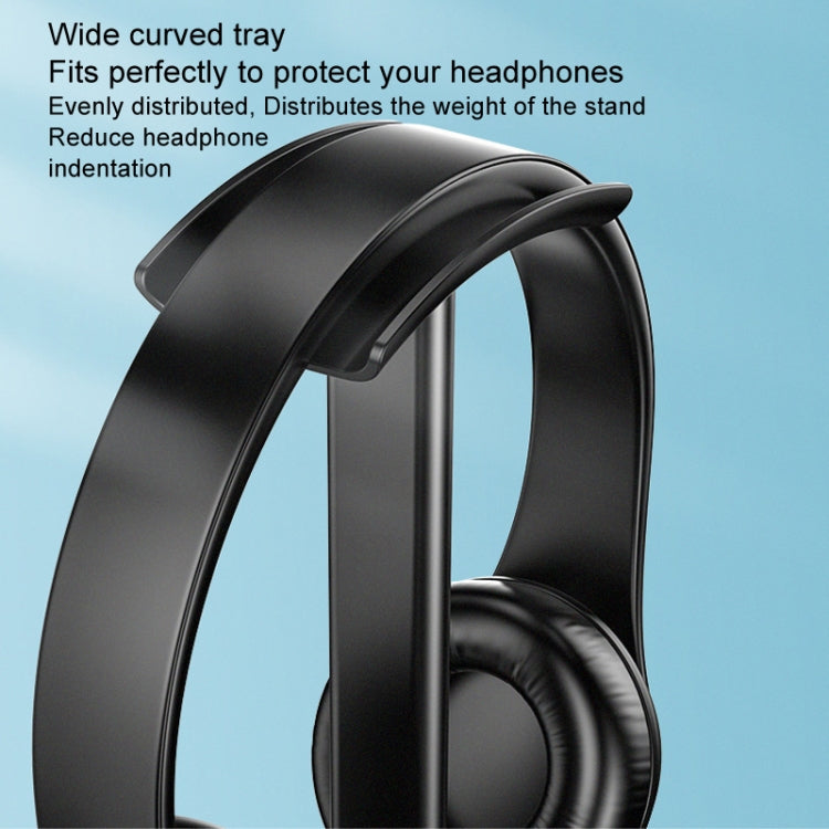 Desktop Headphone Holder Cell Phone Tablet Stand(White) - Headset Stand by PMC TechLife | Online Shopping South Africa | PMC TechLife