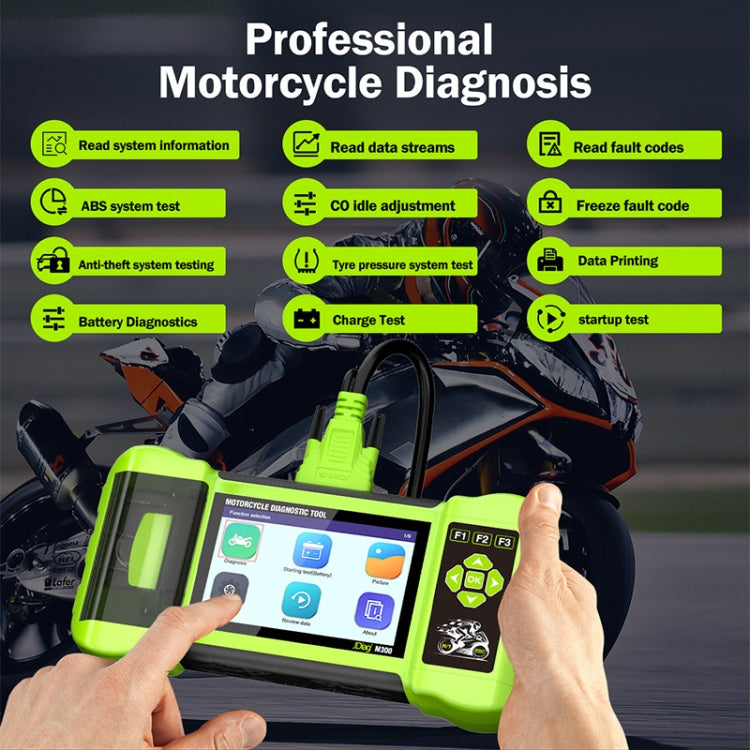 For Harley/Ducati/BMW JDiag Intelligent Heavy Duty Machine Tester - free shipping - PMC TechLife - Order now!