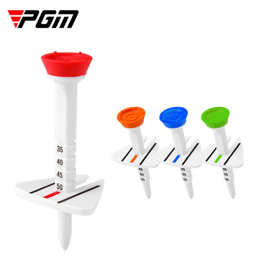 4pcs /Box PGM QT022 Golf Tee Adjustable Limit Aiming Assist 77mm Tee Length - Golf Accessories by PGM | Online Shopping South Africa | PMC Jewellery | Buy Now Pay Later Mobicred