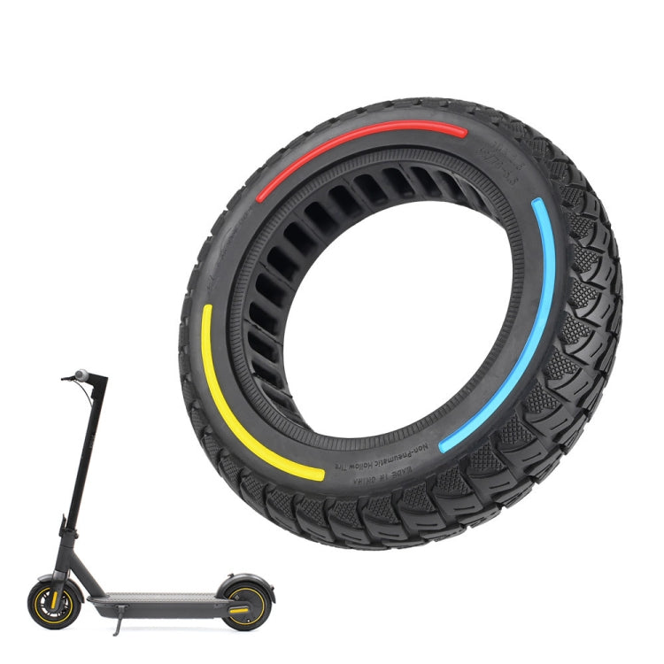 For Ninebot Max G30 Electric Scooter 10 x 2.5 Inch Flick Color Solid Tire(Tricolor) - Accessories & Parts by PMc TechLife | Online Shopping South Africa | PMc TechLife | Buy Now Pay Later Mobicred