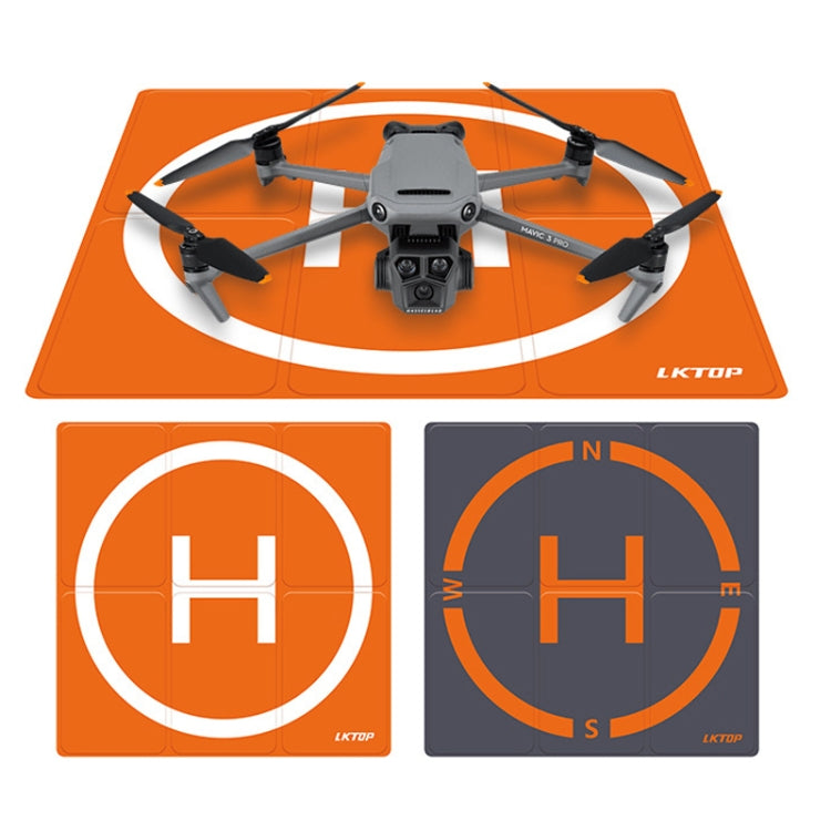 LKTOP 50cm Drone Universal Landing Pad Double-sided Waterproof Foldable RC Aircraft Launch Mat - Parking Apron by LKTOP | Online Shopping South Africa | PMC Jewellery