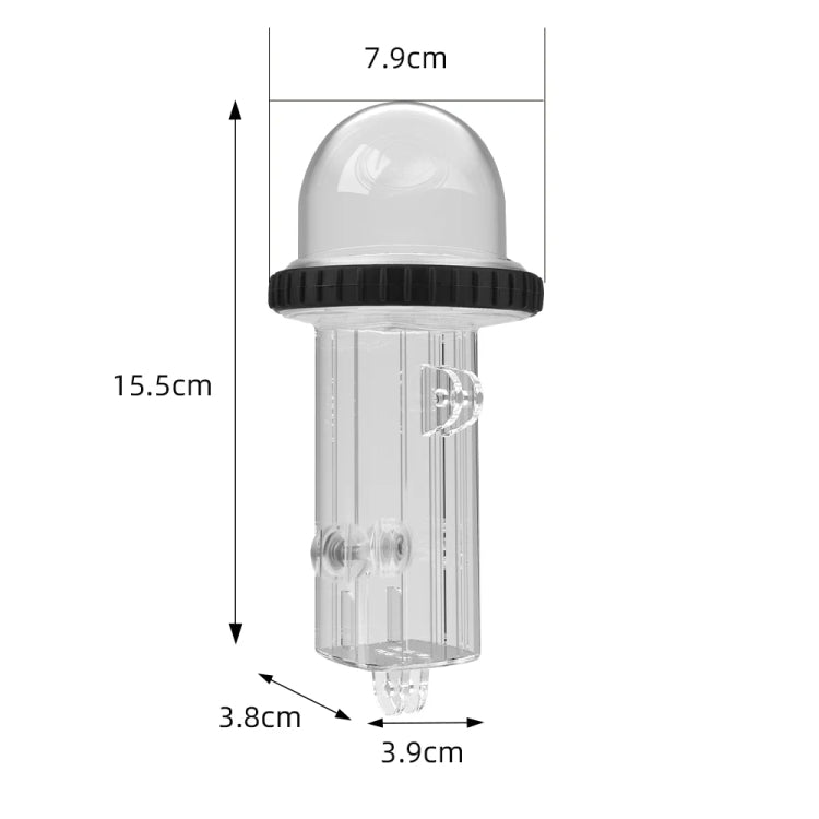 For DJI Osmo Pocket 3 BRDRC 40m Depth Waterproof Case Diving Housing Cover(Black Handle) - free shipping - PMC TechLife - Order now!