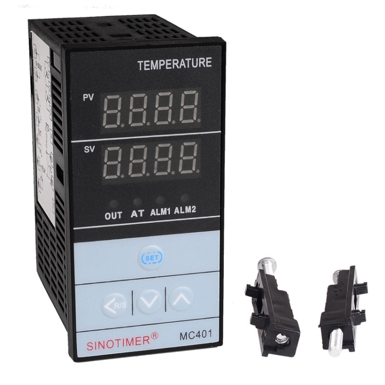 SINOTIMER MC401 Universal Input Short Case PID Intelligent Temperature Controller Meter Heating Cooling Relay SSR Solid State Output - Thermostat & Thermometer by SINOTIMER | Online Shopping South Africa | PMC TechLife | Buy Now Pay Later Mobicred