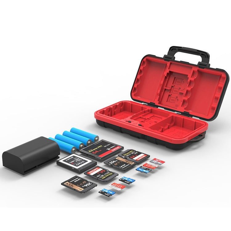 Desiontal LP-E6 Waterproof SD Card Holder Camera Battery Case(Black) -  by Desiontal | Online Shopping South Africa | PMC TechLife | Buy Now Pay Later Mobicred