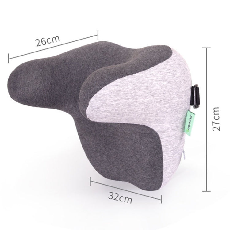BEWALKER Car Headrest Memory Foam Neck Support Pillow Car Seat Cervical Cushion(Navy) - Seat Accessories by BEWALKER | Online Shopping South Africa | PMC Jewellery | Buy Now Pay Later Mobicred