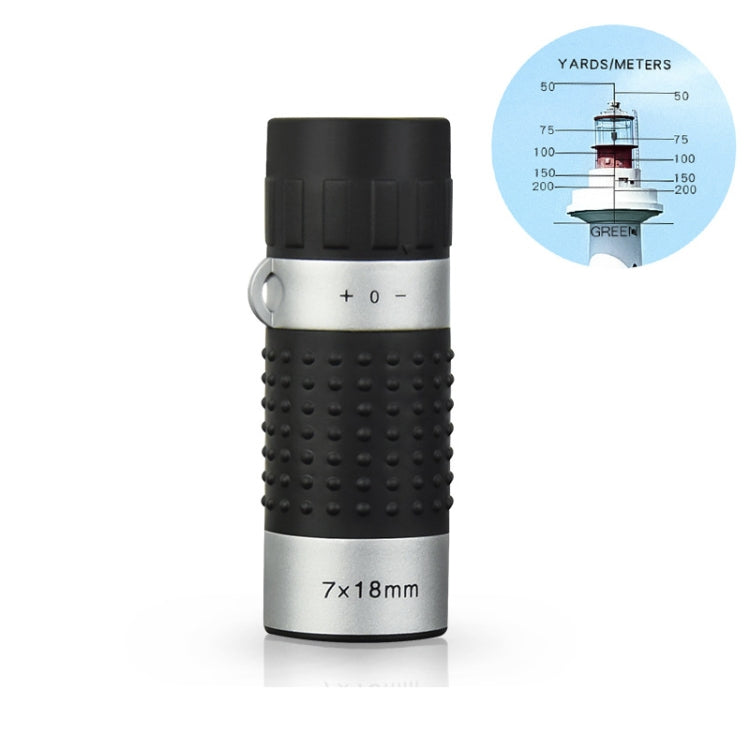 7 x 18 Mini Monoculars Telescope for Hunting Golf Hiking Bird Watching, Spec: Rangefinders - Monocular Binoculars by PMC TechLife | Online Shopping South Africa | PMC TechLife | Buy Now Pay Later Mobicred