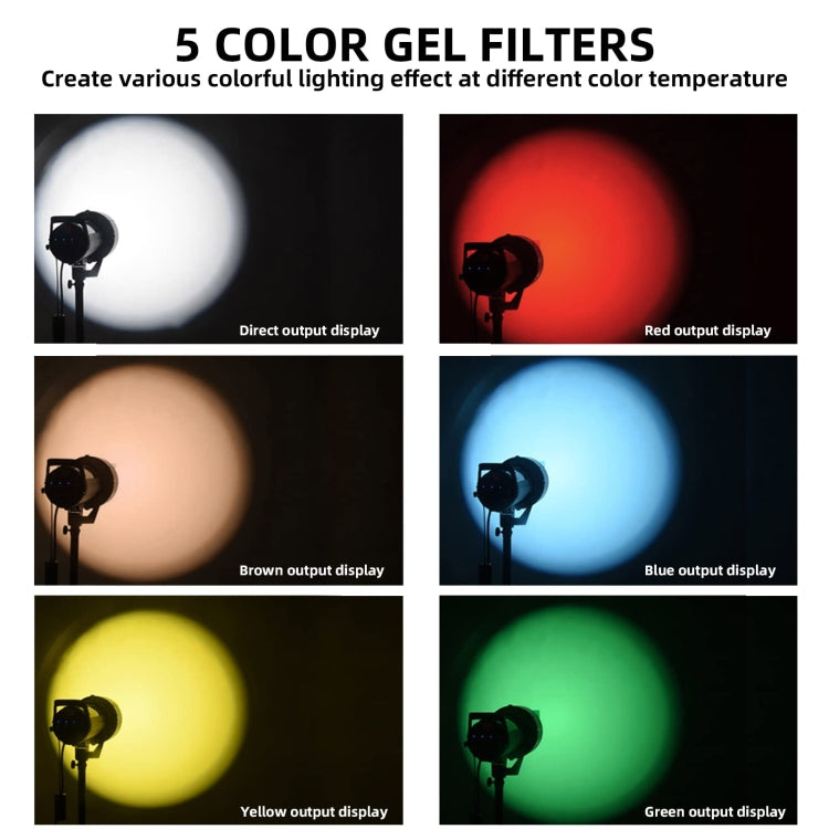 Optical Snoot Photo Studio Accessory for Flash Lamp with Bowens Mount - Stand Bracket by PMC TechLife | Online Shopping South Africa | PMC TechLife | Buy Now Pay Later Mobicred