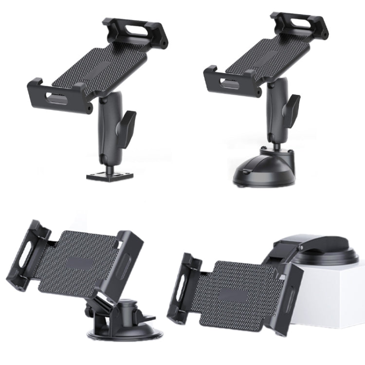 Multifunctional Car Dashboard Mobile Phone Folding Holder, Style: Suction Cup Base Type B - Car Holders by PMC TechLife | Online Shopping South Africa | PMC TechLife | Buy Now Pay Later Mobicred