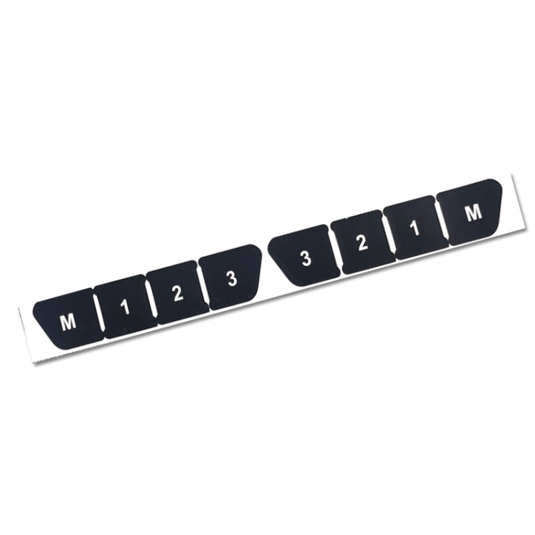 For Mercedes-Benz CLS/C218/SLK/W172/W204/GLK Air Conditioning Button Repair Sticker(Style 2) - Decorative Sticker by PMC Jewellery | Online Shopping South Africa | PMC Jewellery