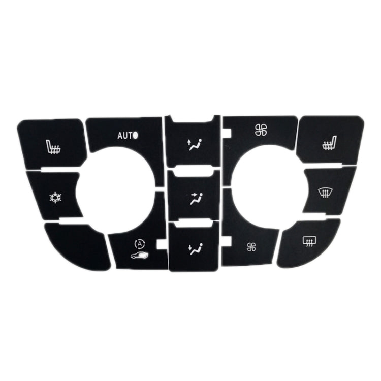 For Buick Excelle GT/XT Air Conditioning Central Control Button Repair Sticker(Upgrade) - Decorative Sticker by PMC TechLife | Online Shopping South Africa | PMC TechLife | Buy Now Pay Later Mobicred