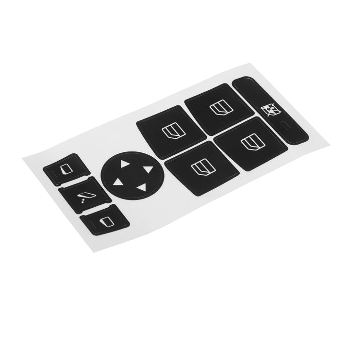 For Mercedes-Benz 2007-2014 Window Control Switch Button Repair Sticker - Decorative Sticker by PMC TechLife | Online Shopping South Africa | PMC TechLife | Buy Now Pay Later Mobicred