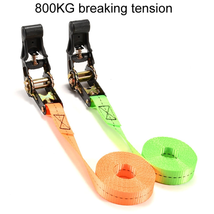 Motorcycle Ratchet Tensioner Cargo Bundling And Luggage Fixing Straps, Specification: Orange 3m - Towing Bars by PMC TechLife | Online Shopping South Africa | PMC TechLife | Buy Now Pay Later Mobicred