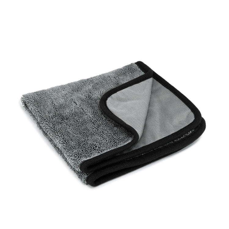 40x60cm Thickened Twisted Braid Cloth Absorbent Car Cleaning Towel(Dark Gray 1pcs) - Car washing supplies by PMC TechLife | Online Shopping South Africa | PMC TechLife | Buy Now Pay Later Mobicred
