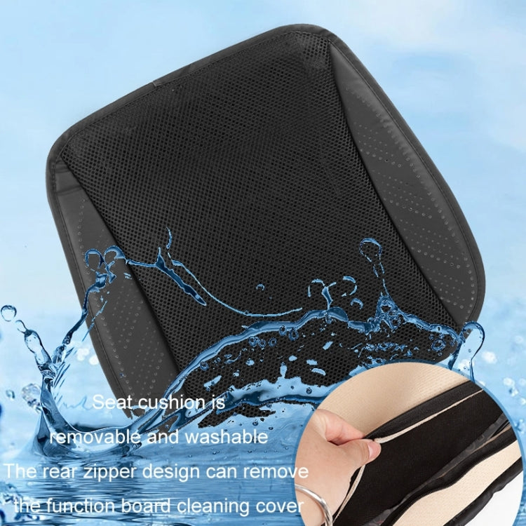 Car USB Summer Cool Ventilated Breathable Seat Cushion(Black 8 Sets Fan) - Seat Accessories by PMC TechLife | Online Shopping South Africa | PMC TechLife | Buy Now Pay Later Mobicred