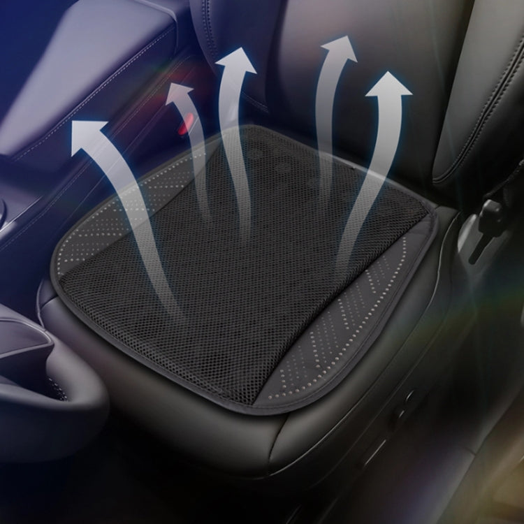 Car USB Summer Cool Ventilated Breathable Seat Cushion(Black 8 Sets Fan) - Seat Accessories by PMC TechLife | Online Shopping South Africa | PMC TechLife | Buy Now Pay Later Mobicred
