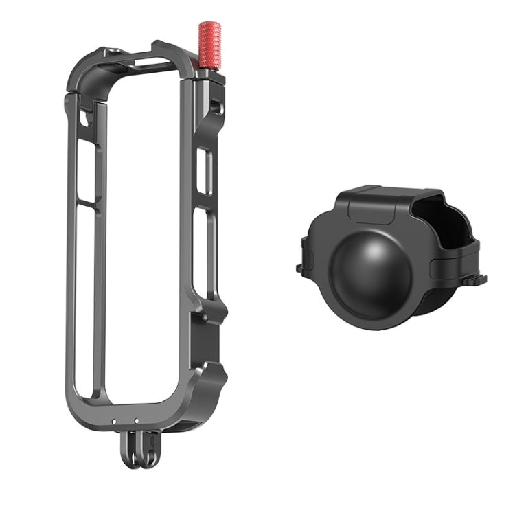 For Insta360 X4 Metal Frame Action Camera Rabbit Cage Expansion Bracket - Mount & Holder by PMC TechLife | Online Shopping South Africa | PMC TechLife