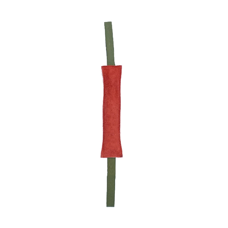 6.7 x 30cm Cowhide Training Dog Bite Stick Pet Toning Toys(Brick Red) - Training Aids by PMC Jewellery | Online Shopping South Africa | PMC Jewellery | Buy Now Pay Later Mobicred