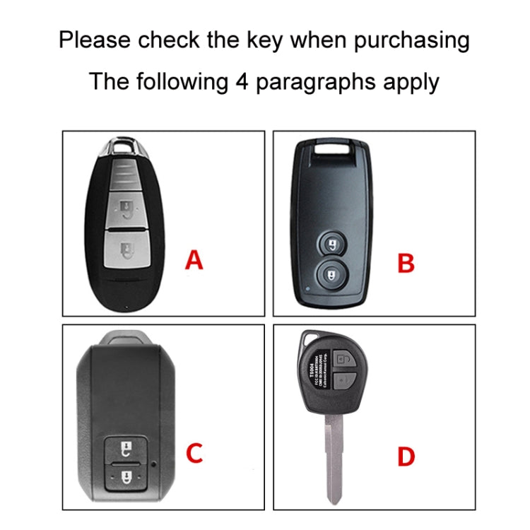 For Suzuki B Car Key Cover Multifunctional Keychain Anti-lost Number Plate - free shipping - PMC TechLife - Order now!