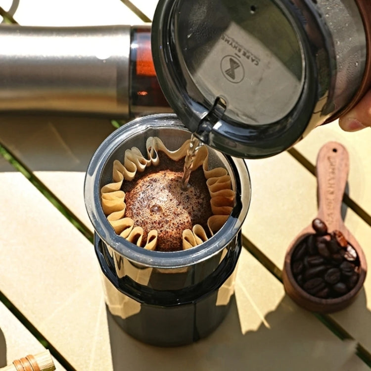 3 In 1 Pour Over Coffee Maker with Filter Cup for Camping Travel Office Aqua Green - free shipping - PMC TechLife - Order now!