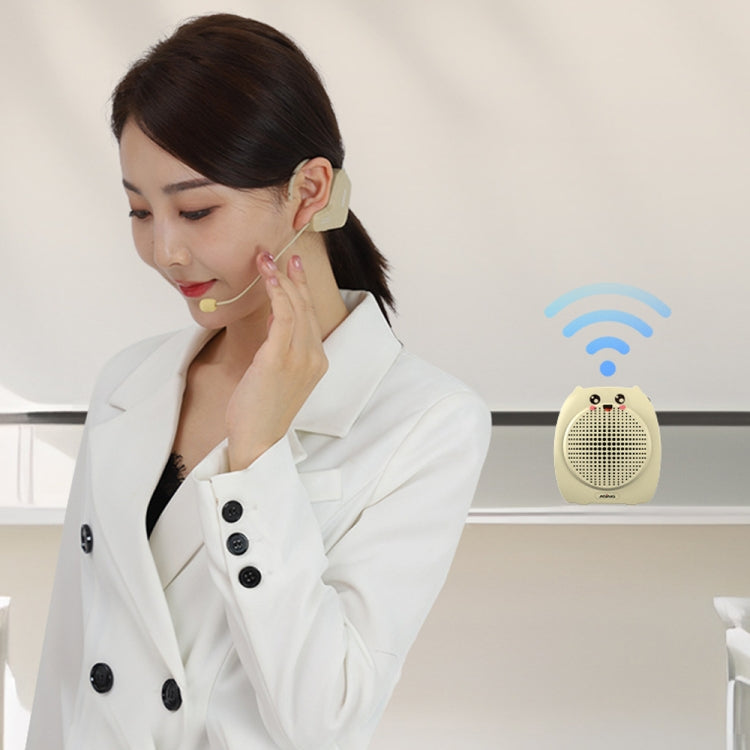 ASiNG S16  2.4G Wireless Voice Amplifier with Headset Microphone for Teachers Tour Guides With Strap Chain - free shipping - PMC Jewellery - Order now!