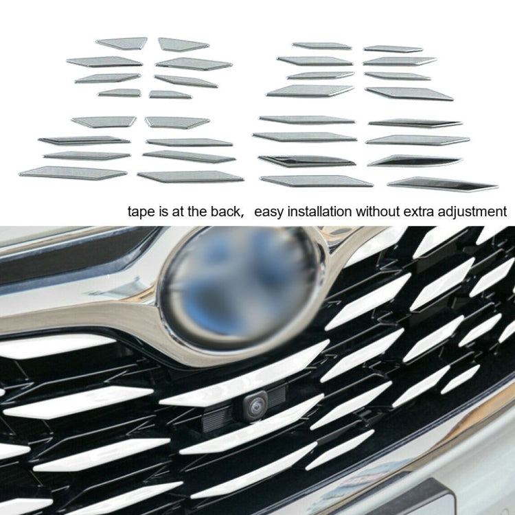 For Toyota Highlander 2020-2022 Front Grille Starry Sticker Decoration - Front Grille Decoration Strip by PMC TechLife | Online Shopping South Africa | PMC TechLife | Buy Now Pay Later Mobicred