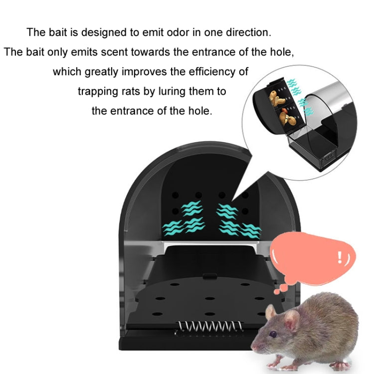 Household Transparent Plastic Highly Sensitive Automatic Pedal Mousetrap(SJZ034) - Traps by PMC Jewellery | Online Shopping South Africa | PMC Jewellery | Buy Now Pay Later Mobicred