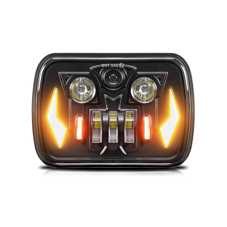 7-Inch Mechanic Car Modified Headlights For Wrangler(R16) - LED Headlamps by PMC Jewellery | Online Shopping South Africa | PMC Jewellery | Buy Now Pay Later Mobicred