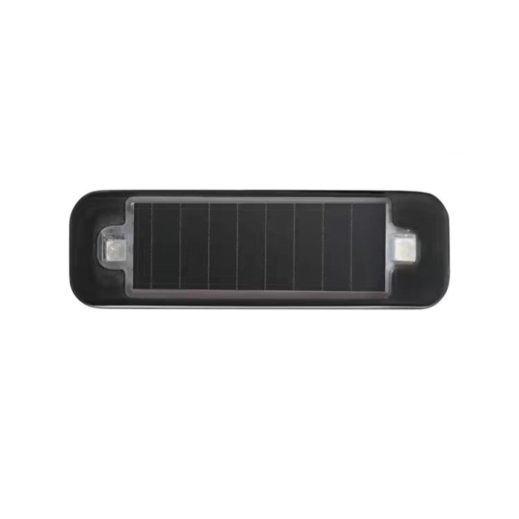 Solar Warning Light Anti-rear Collision LED Flashing Light(Symphony Vibration Sensor+Black) - Warning Lights by PMC TechLife | Online Shopping South Africa | PMC TechLife | Buy Now Pay Later Mobicred