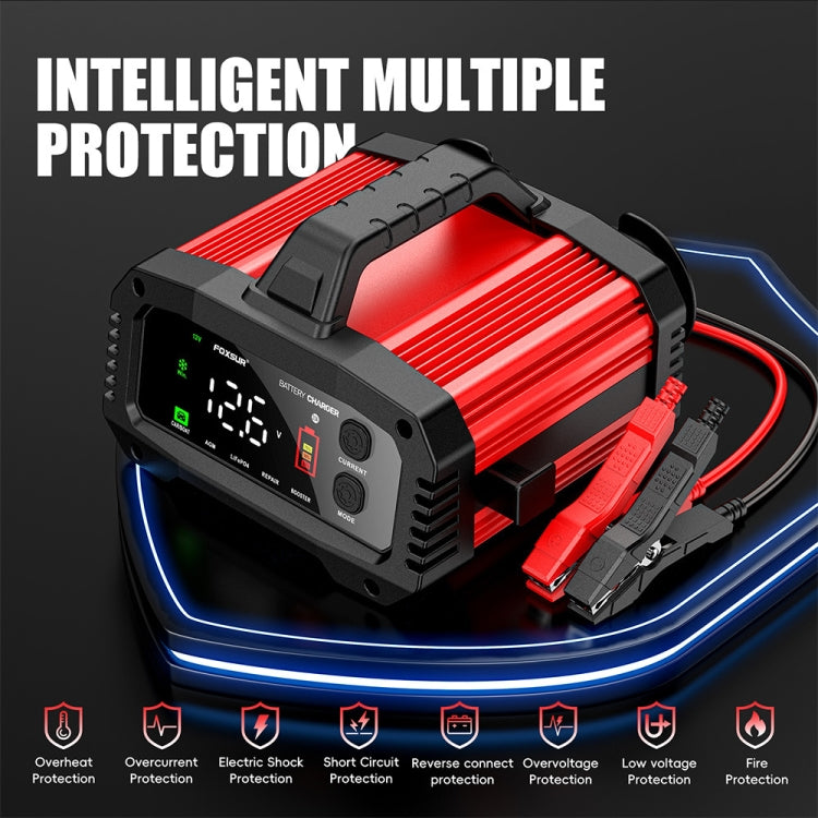 FOXSUR 25A 12V/24V Portable High-Power Car Ship Motorcycle Charger(US Plug) - free shipping - PMC TechLife - Order now!