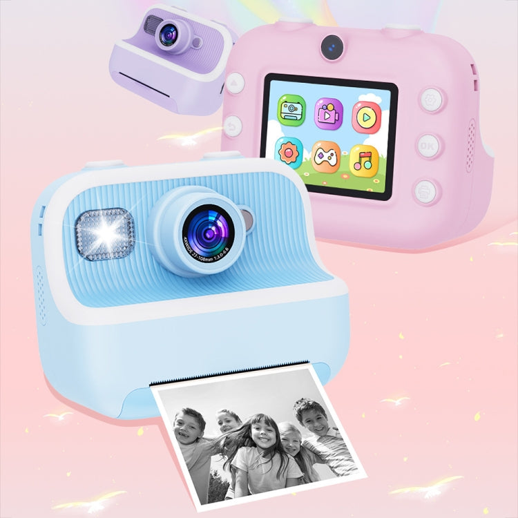 M8 2.4-Inch 1080P HD 2400W Pixel Dual-Camera Children Thermal Printing Camera, Color: Pink+32GB - Children Cameras by PMC Jewellery | Online Shopping South Africa | PMC Jewellery | Buy Now Pay Later Mobicred