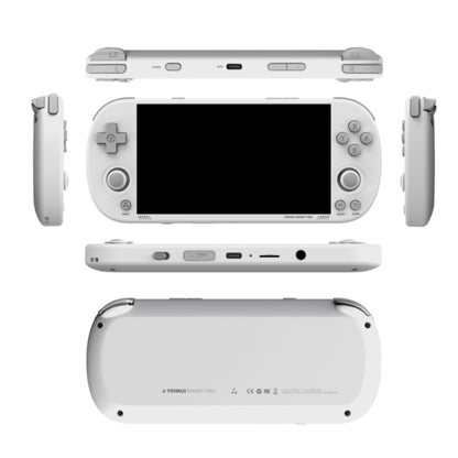 Trimui Smart Pro 4.96 Inch IPS Screen Handheld Game Console Open Source Linux System 64G(White) - Pocket Console by Trimui | Online Shopping South Africa | PMC Jewellery | Buy Now Pay Later Mobicred