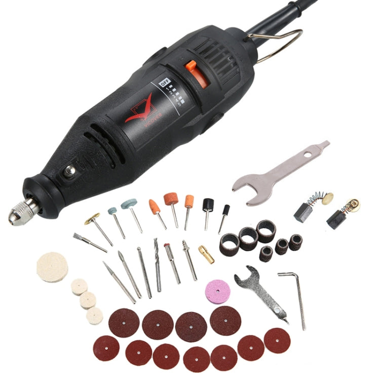 VICOVER Small Adjustable Speed Electrical Grinder Set Jade Carving Pen Polishing Tool EU Plug, Model: 40pcs Parts - free shipping - PMC TechLife - Order now!