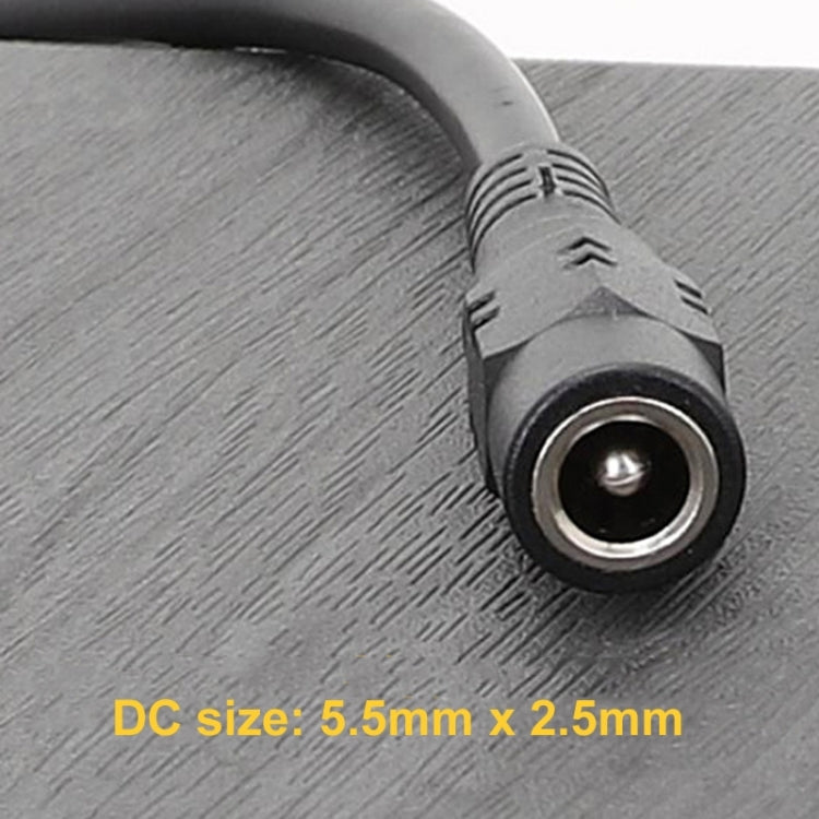 Adapter DC 5.5 x 2.5mm To Hard Disk Power Supply Cable, Model: One To Three SATA - eSATA & SATA & IDE by PMC TechLife | Online Shopping South Africa | PMC TechLife | Buy Now Pay Later Mobicred