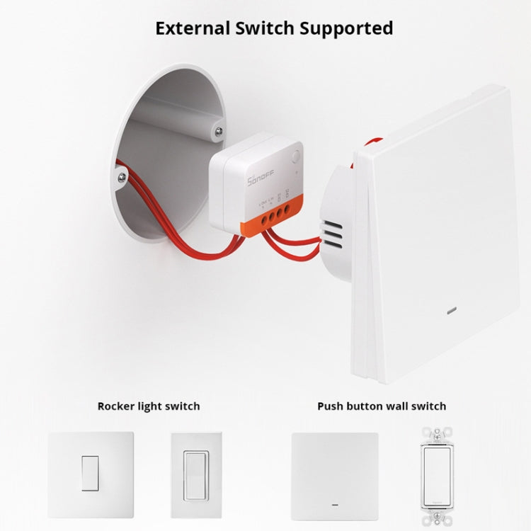 SONOFF ZBMINI L2 Single Fire Dual Control Intelligent On/Off Switch Module Cell Phone Remote Voice Control Switch - Smart Switch by SONOFF | Online Shopping South Africa | PMC Jewellery | Buy Now Pay Later Mobicred