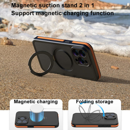 For IPhone 15 Pro Max TELESIN P4-WTP-02 IP68 Waterproof Case Dustproof Diving Magsafe Magnetic Protective Case - iPhone 15 Pro Max Cases by TELESIN | Online Shopping South Africa | PMC Jewellery | Buy Now Pay Later Mobicred