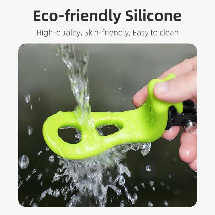 TELESIN TLQ-005 Elastic Quick Release Stand Multi-functional Fixed Silicone Strap Accessories(Black) - Holder by TELESIN | Online Shopping South Africa | PMC TechLife | Buy Now Pay Later Mobicred