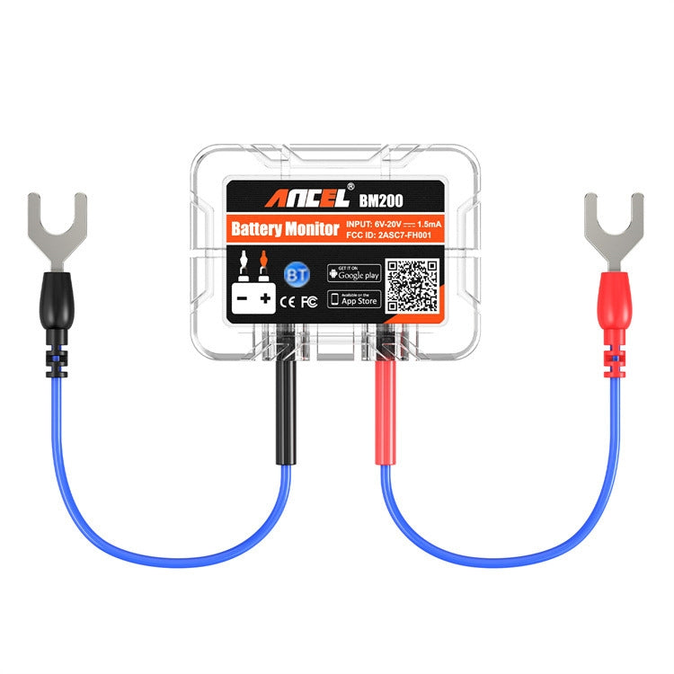 ANCEL BM200 12V Bluetooth 4.2 Car Battery Analysis and Detection Tool Battery Tester - Electronic Test by ANCEL | Online Shopping South Africa | PMC TechLife | Buy Now Pay Later Mobicred