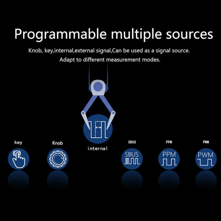 ToolkitRC ST8 Multi-Channel Servo Tester Signal Test Current Collector(Black) - free shipping - PMC Jewellery - Order now!