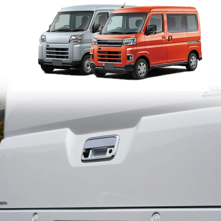 For Daihatsu 2022 Atrai/Hijet Right Hand Drive Trunk Tailgate Handle Conversion(Carbon Fiber) - Decorative Strip by PMC TechLife | Online Shopping South Africa | PMC TechLife | Buy Now Pay Later Mobicred