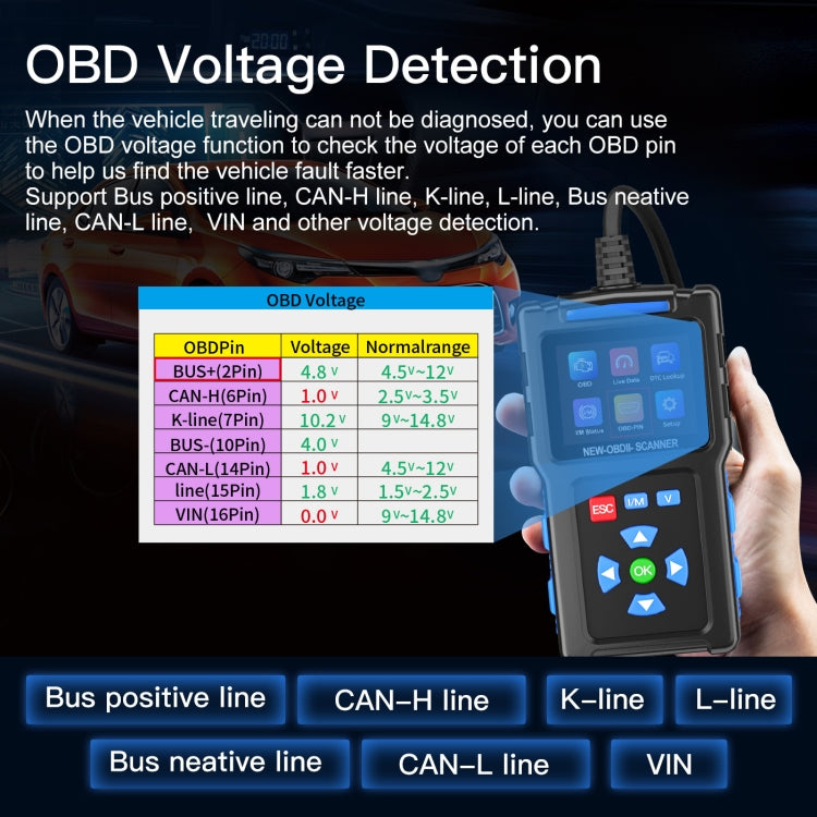 Automobile Fault Diagnostic Instrument OBD2 Engine Tester ELM327(T200) - Electronic Test by PMC TechLife | Online Shopping South Africa | PMC TechLife | Buy Now Pay Later Mobicred