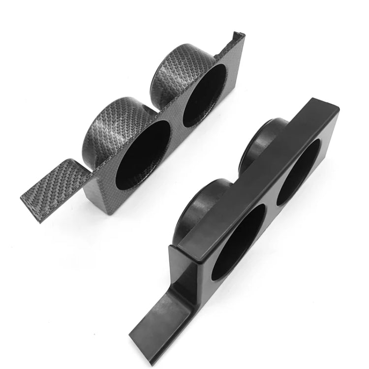 For BMW 5 Series E39/528i/530i/M5 Left-hand Drive Car Central Control Cup Holder, Color: Carbon Grain - Car Drink Holders by PMC Jewellery | Online Shopping South Africa | PMC Jewellery | Buy Now Pay Later Mobicred