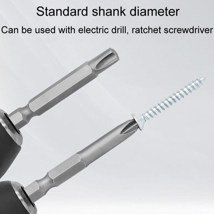 4pcs / Set Triangle Chrome Vanadium Steel Bit Set Appliance Repair Electrical Drill Accessories With Magnetic - Drill & Drill Bits by PMC TechLife | Online Shopping South Africa | PMC TechLife | Buy Now Pay Later Mobicred