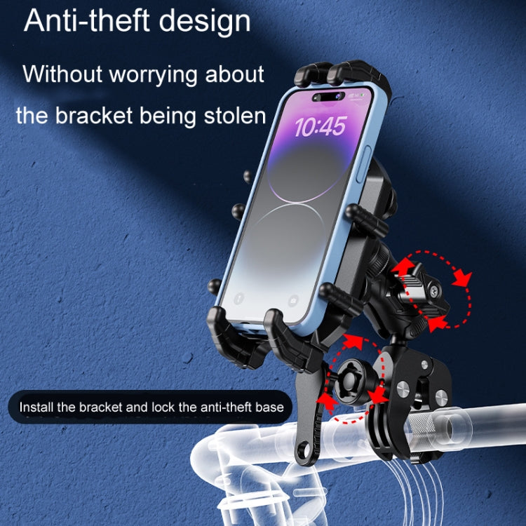 Kewig Motorcycle Octopus Holder Anti-Theft Motorcycle Cell Phone Mounts, Model: M26-C8 - Holder by Kewig | Online Shopping South Africa | PMC Jewellery | Buy Now Pay Later Mobicred